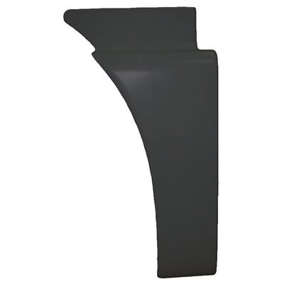 MUDGUARD TRIM PLATE LEFT REAR